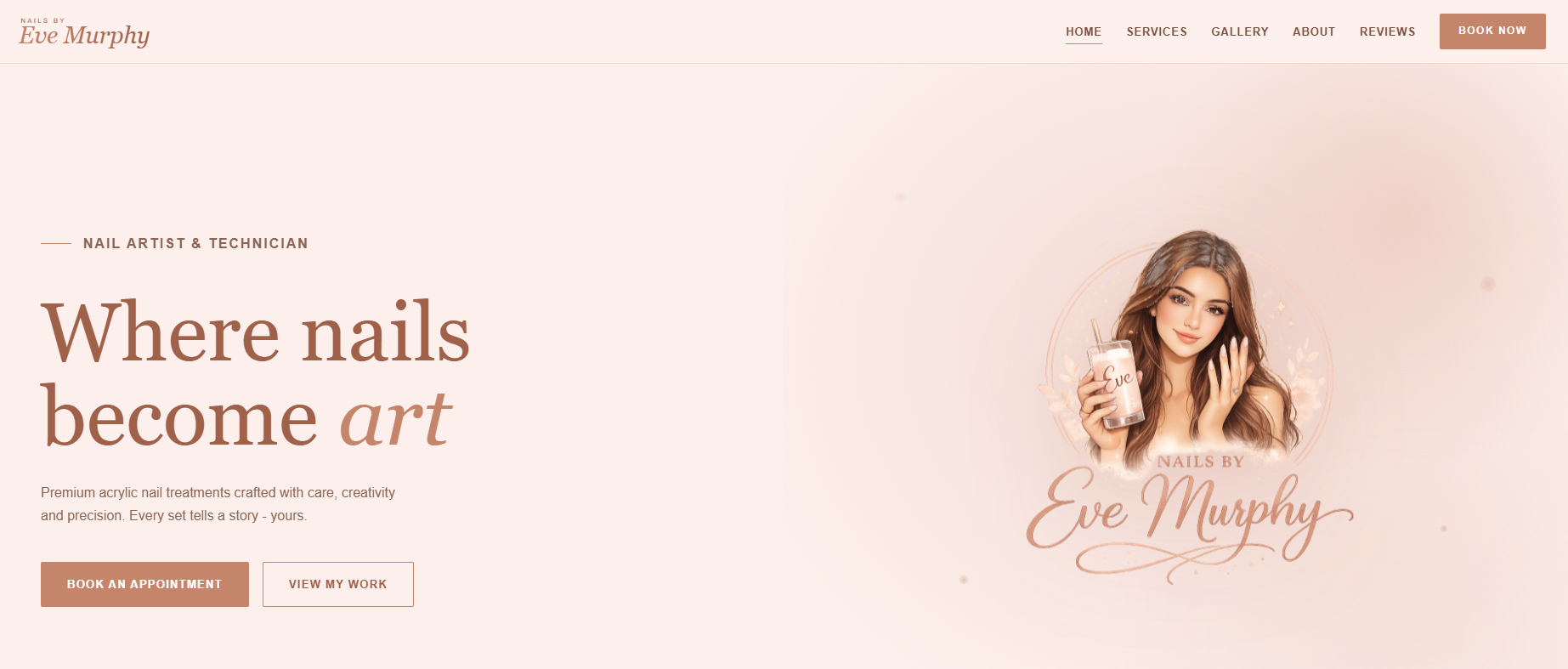 Eve Murphy website preview